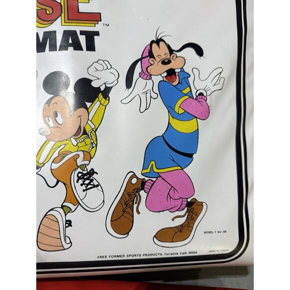 Lot Of 2 RARE Vintage Disney Mickey & Minnie Mouse Mousercise Mat EUC Playroom - Picture 13 of 13